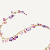 Paradise Collection Mixed Gemstone Single-Strand Necklace