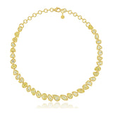 Mixed Shape Diamond Necklace