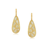 Mixed Shape Diamond Scattered Mosaic Earrings