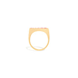 Spark Pink Sapphire Tapered Ring