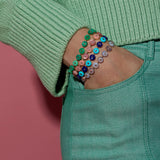 Evolve Lapis, Turquoise, Blue Sapphire Inlay Bracelet