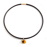 Cirra Petite Oval Cord Necklace
