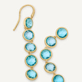 Jaipur Collection Blue Topaz Drop Earrings