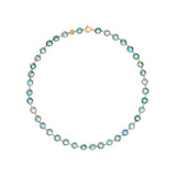 Jaipur Collection Blue Topaz Necklace