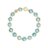 Jaipur Collection Blue Topaz Bracelet