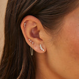 Diamond Marquise Fan Earrings