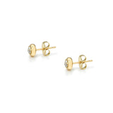 Randi Old European Cut Diamond Stud Earrings