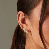 Mini Solitaire Diamond Stud Earrings