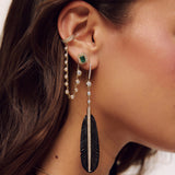 Sophia Diamond Chain Pave Ear Cuff