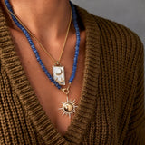 Kyanite Beaded Necklace