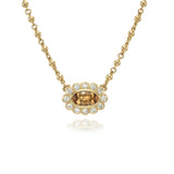 Lilibet Topaz Gemstone Necklace