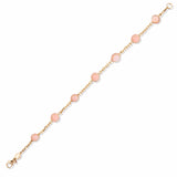 Found Sapphire and Opal Cabochon Station Bracelet