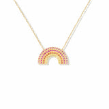 Juju Sapphire Rainbow Charm Necklace