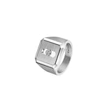 Move Titanium Natural Signet Ring