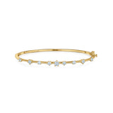 Starry Night Bangle with Star-Set Diamonds