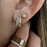 Diamond Vanguard Small Hoops