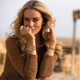 Tresore Diamond Slider Stretch Bracelet