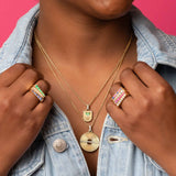 Spark Tapered Stacking Ring