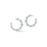 Large Diamond Kismet Hoop Earrings