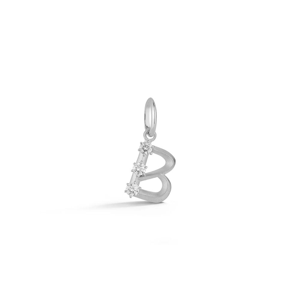 Diamond Letter Charm