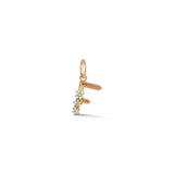 Diamond Letter Charm