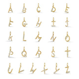 Diamond Letter Charm