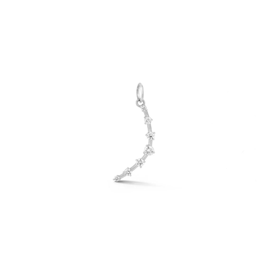 Diamond Crescent Charm