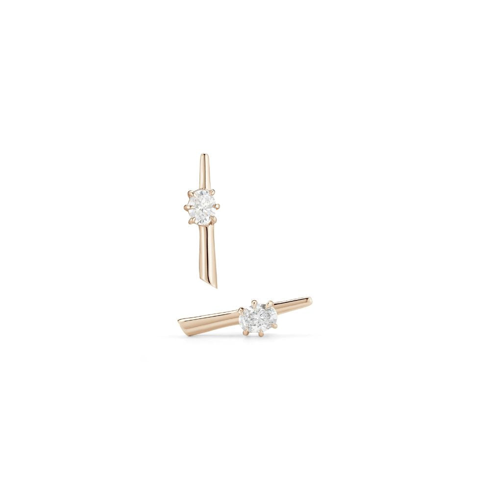 Diamond Rae Stud Earrings