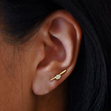 Diamond Rae Stud Earrings