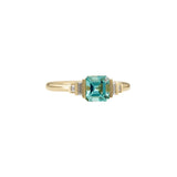 Atlantis Tourmaline Engagement Ring in Asscher Cut