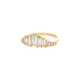 Baguette Cut Diamond Engagement Ring