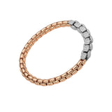 Eka Flex'It Bracelet with Half Pavé Diamond Links
