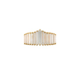 Needle Diamond Tiara Engagement Ring