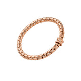 Flex'it Bracelet with White Diamond & Gold Rondelle
