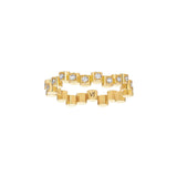 Mini Full Pavé Diamond Edge Ring