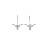 Pavé Diamond Longhorn Earrings