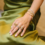 Toi et Moi Pear & Round Diamond Ring