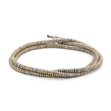 Katta Double Wrap Bracelet in Off White