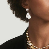 Baroque Pearl Earrings