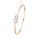 Small Move Uno Pave Flex Bangle