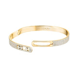 Move Noa Full Pavé Diamond Bangle