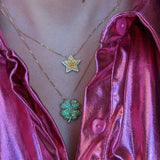 Juju Four Leaf Clover Charm Necklace