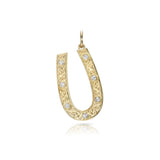 Large Marilyn Diamond Horseshoe Charm