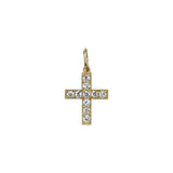 Carmela Diamond Cross Charm