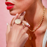 Small Revel Diamond Bead Necklace