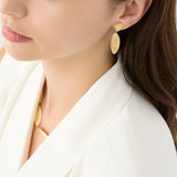 Lunaria Twist Double Drop Earrings