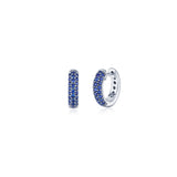 Moonlight Sapphire Huggies
