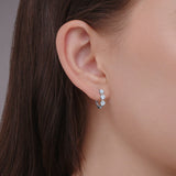 Starry Night Diamond Huggies