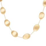 Lunaria Collection Single-Strand Petal Necklace