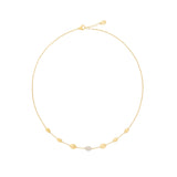 Siviglia Collection Pavé Diamond Station Necklace